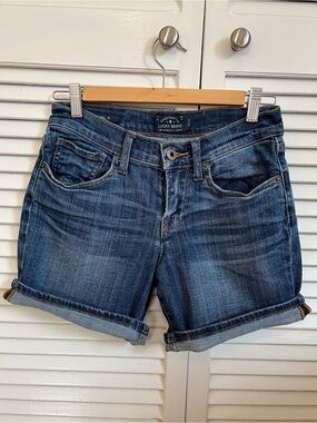 Lucky Brand Women’s Blue Denim The Roll Up Shorts 00/24